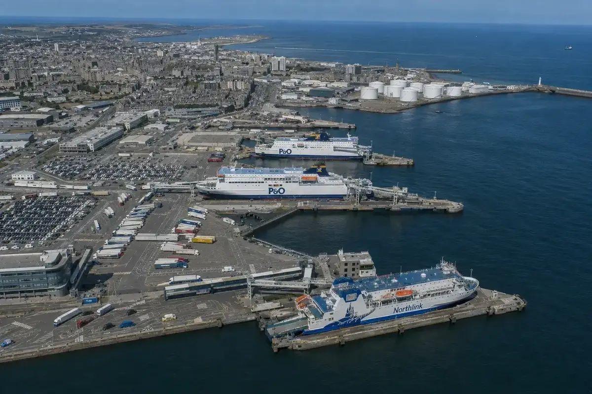 Veerbootbestemming Aberdeen in Verenigd Koninkrijk