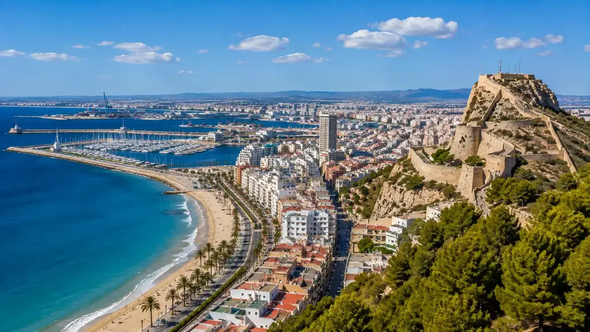 Veerbootbestemming Alicante in Spanje