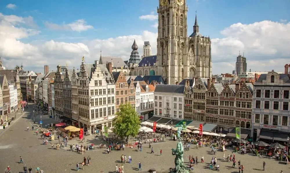 Veerbootbestemming Antwerp in België