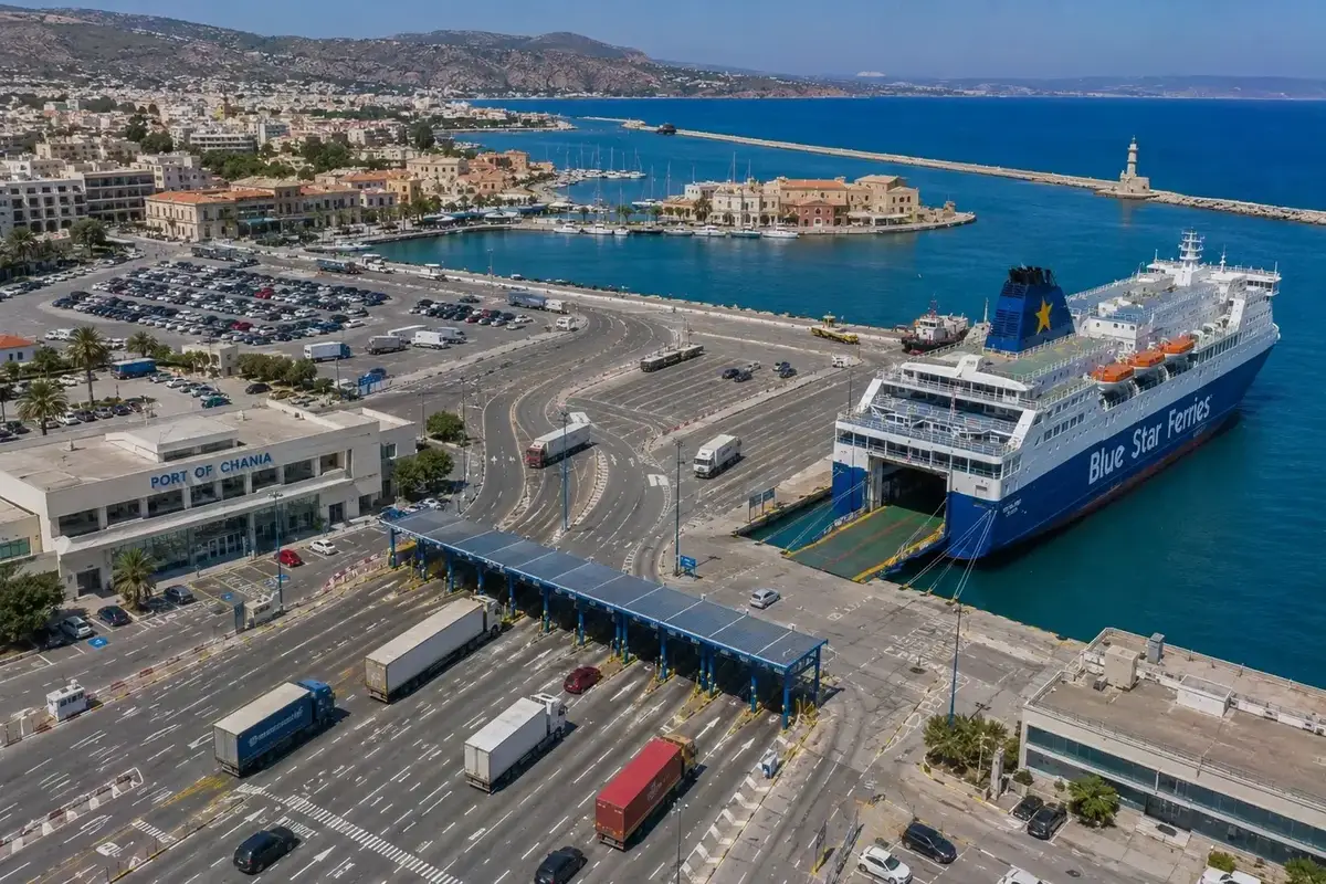 Veerbootbestemming Chania in Griekenland