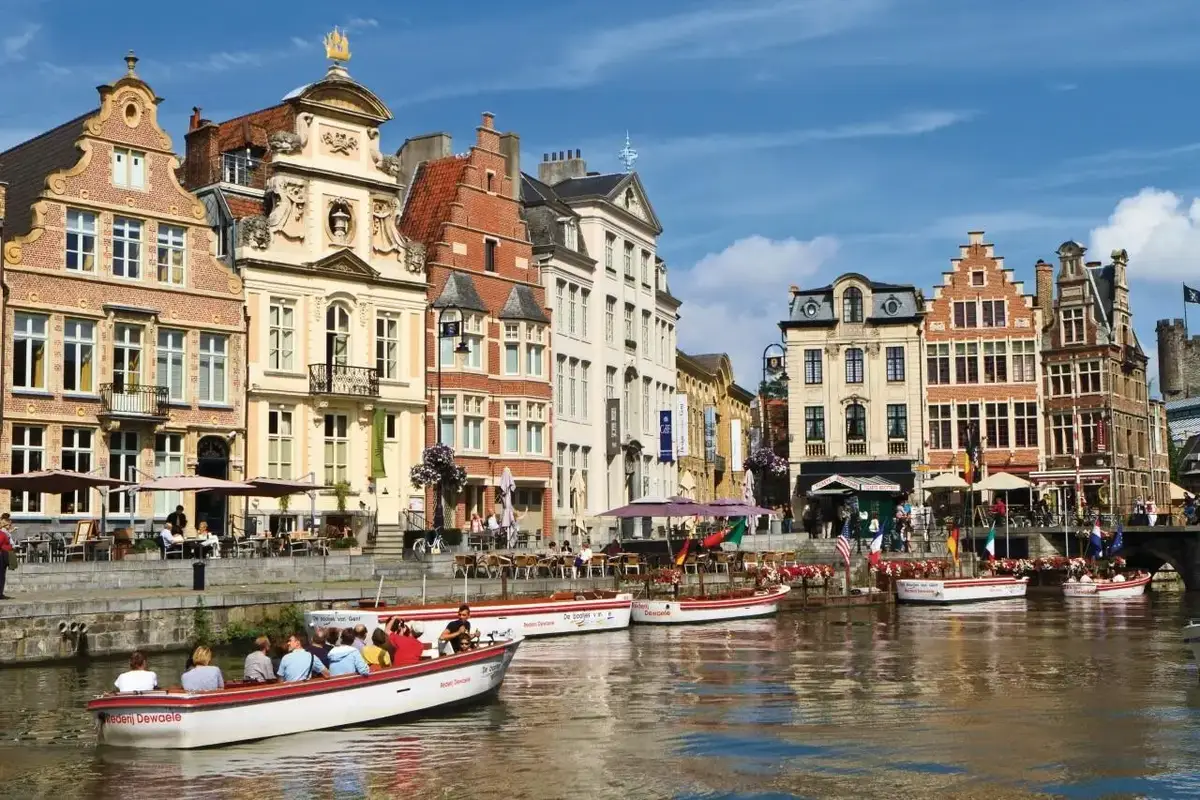 Veerbootbestemming Gand in België