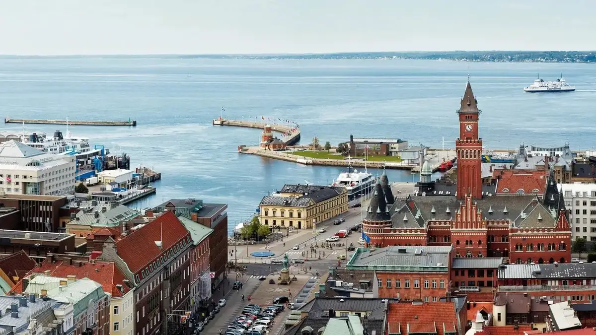 Veerbootbestemming Helsingborg in Zweden