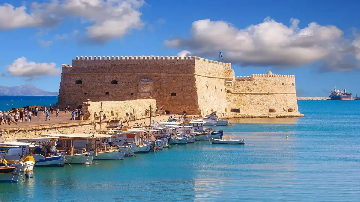 Veerbootbestemming Heraklion in Griekenland