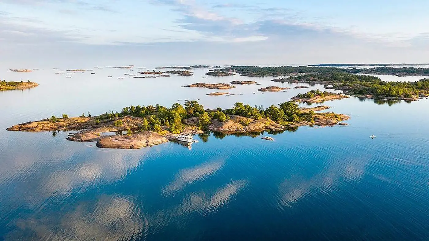 Veerbootbestemming Kapellskär in Zweden