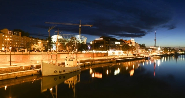 Liepaja strand, historisch centrum en Oostzeekust in Letland