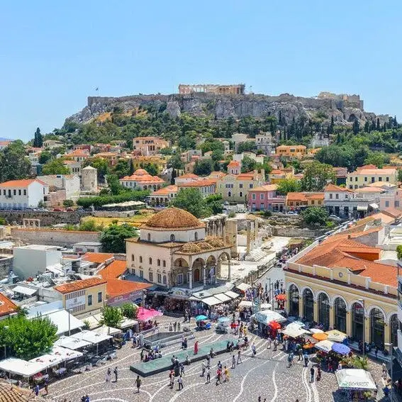 Waterkant, jachthaven en kustlandschap van Piraeus in Griekenland
