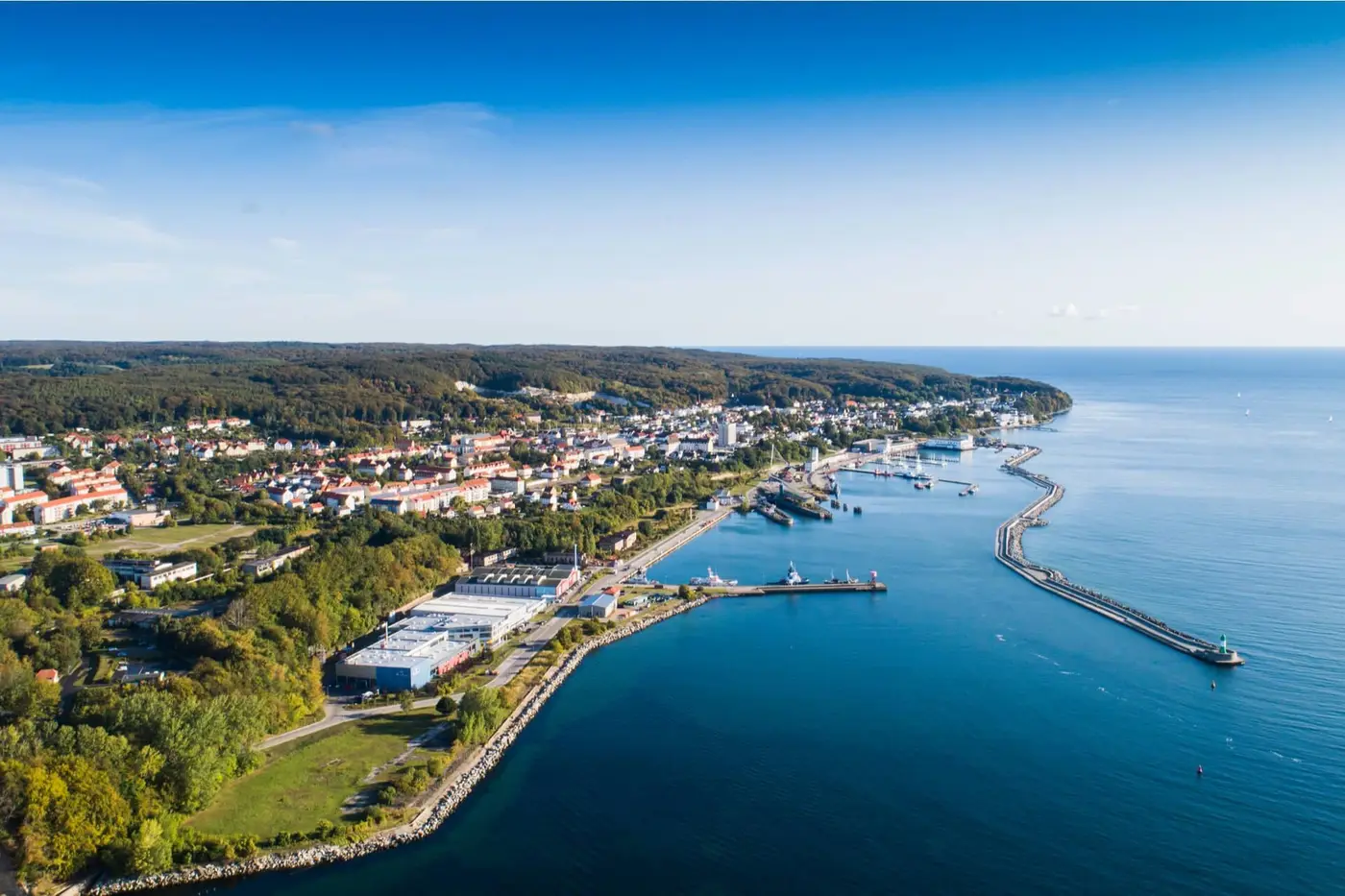 Veerbootbestemming Sassnitz in Duitsland