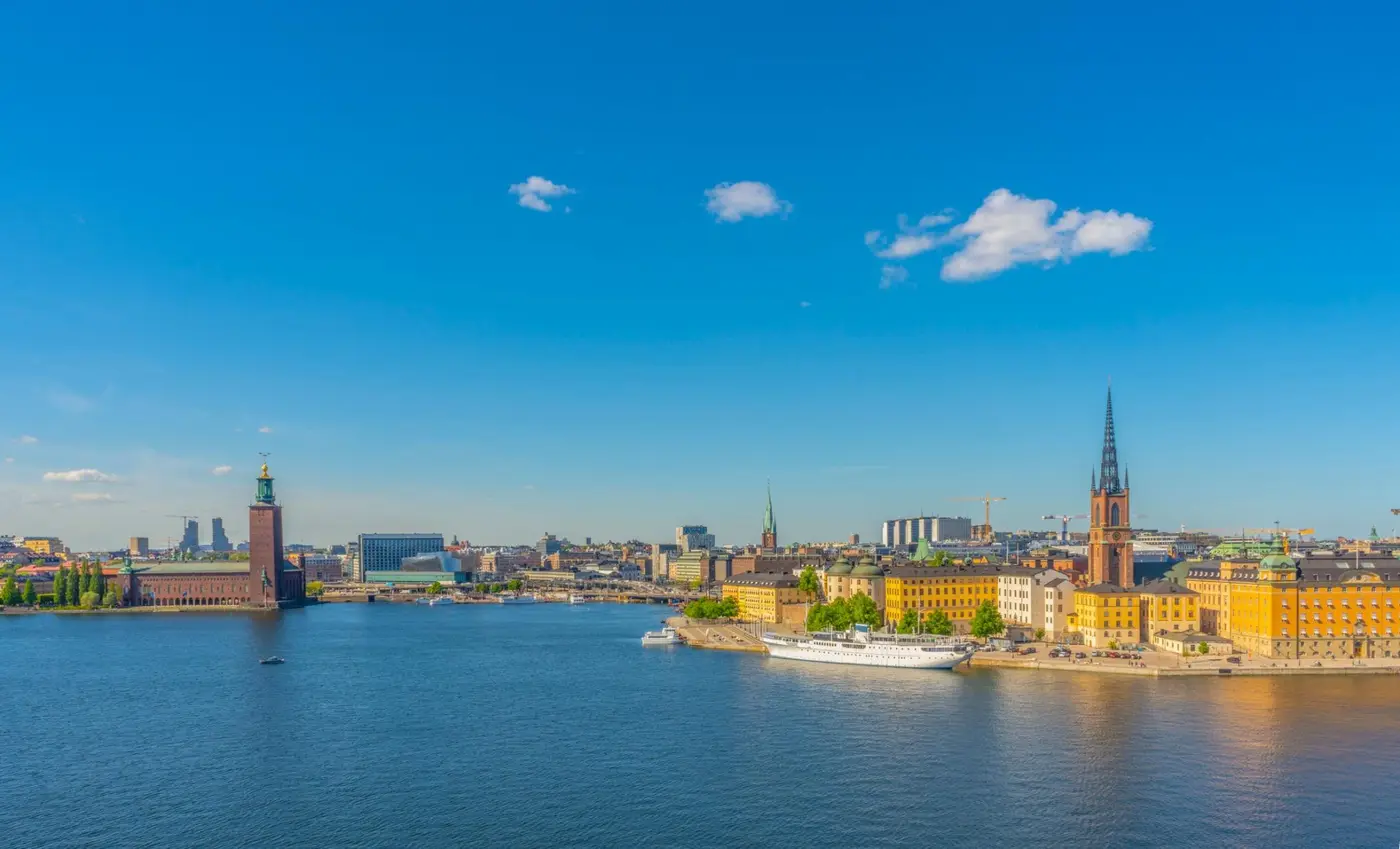 Veerbootbestemming Stoccolma in Zweden