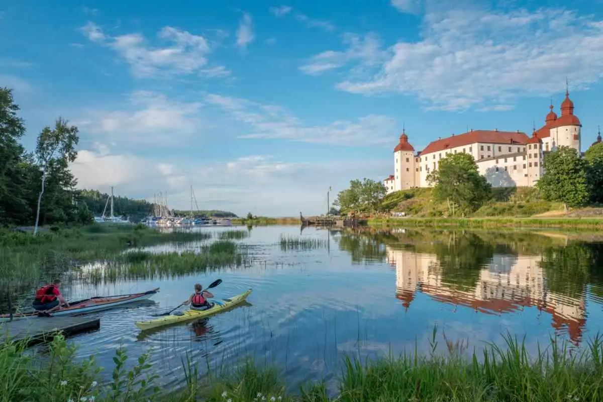 Umeå culturele, rivierfront en Noord-Zweden trekpleisters