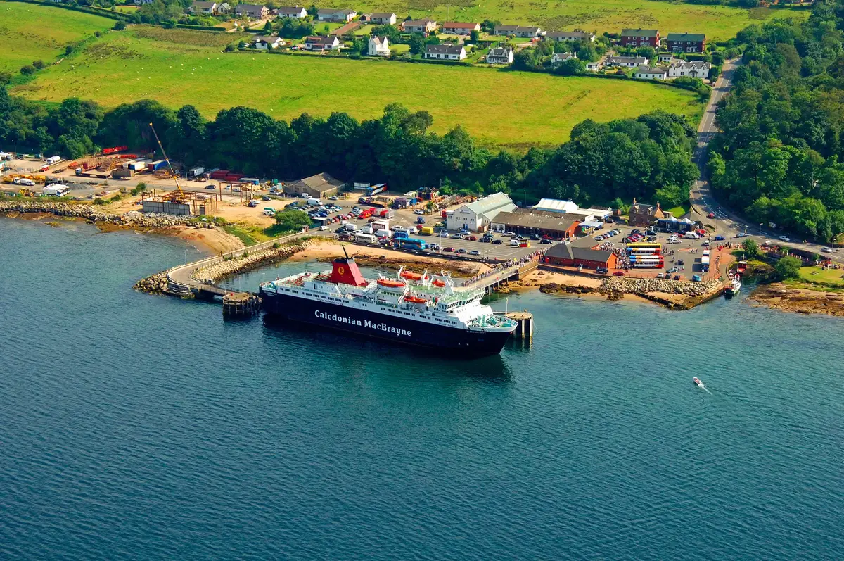 Veerbootbestemming Brodick in Verenigd Koninkrijk