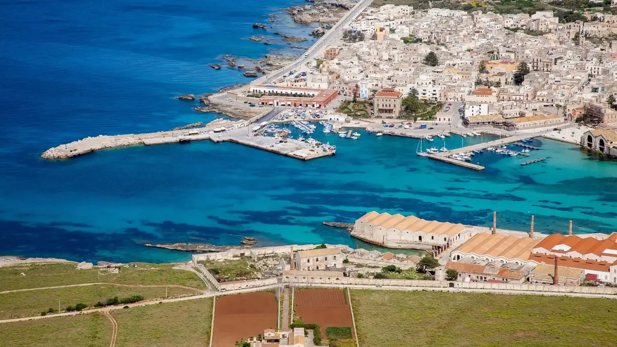 Veerbootbestemming Favignana in Italië