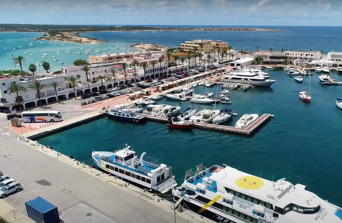 Veerbootbestemming Formentera in Spanje