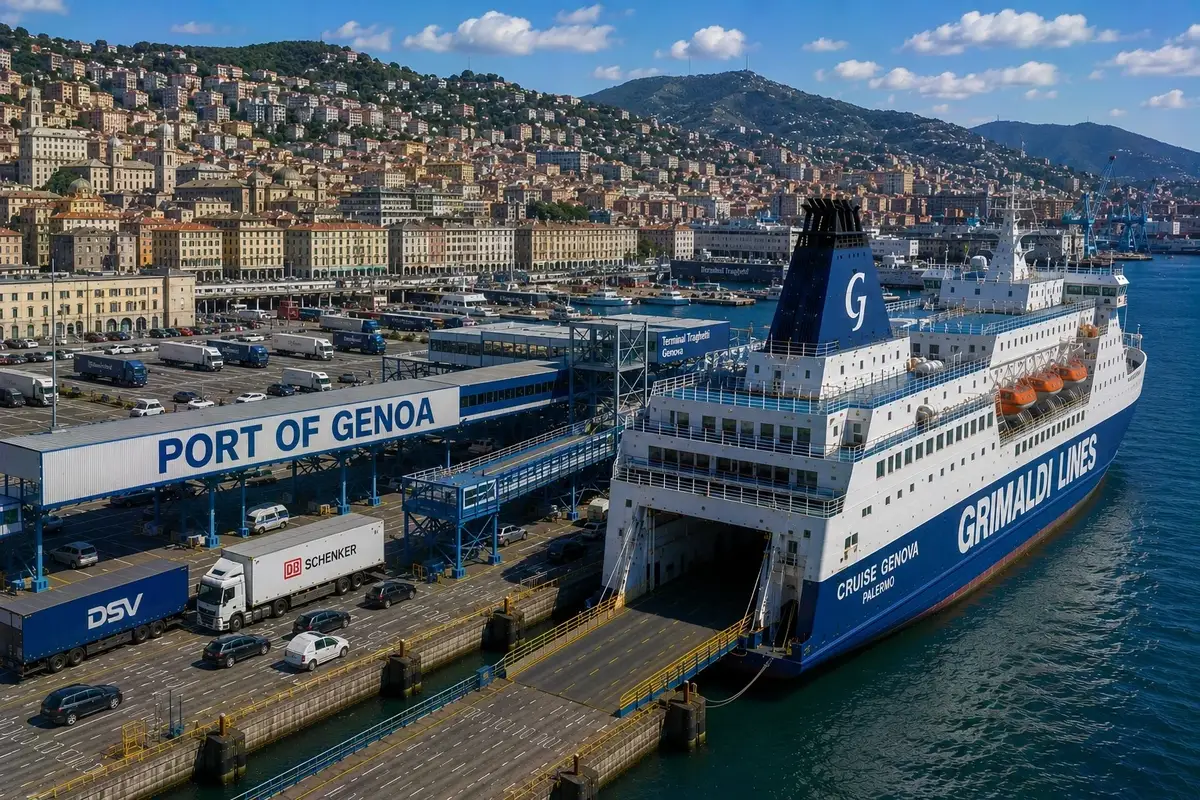 Genua veerboothaven