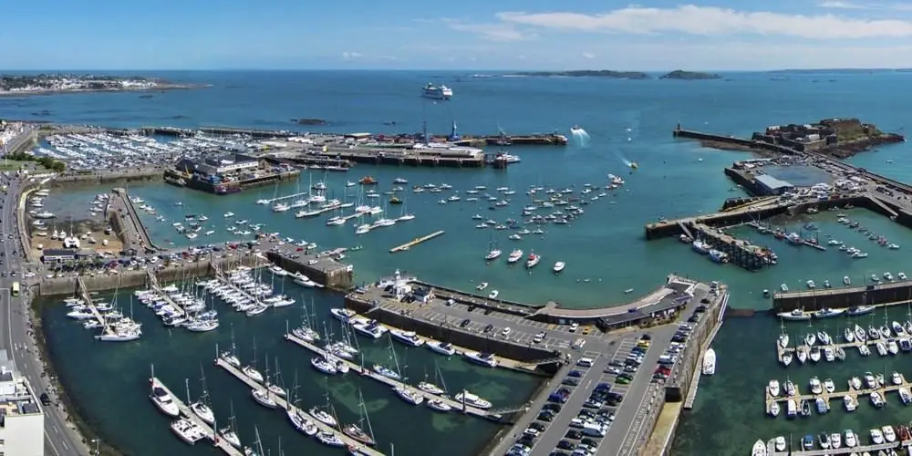 Veerbootbestemming Guernsey in Kanaaleilanden
