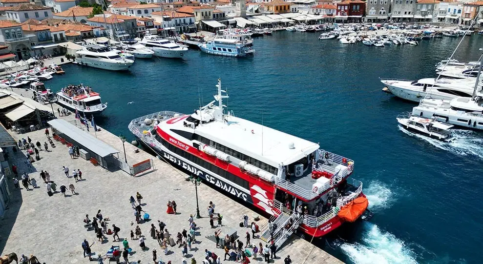Veerbootbestemming Hydra in Griekenland