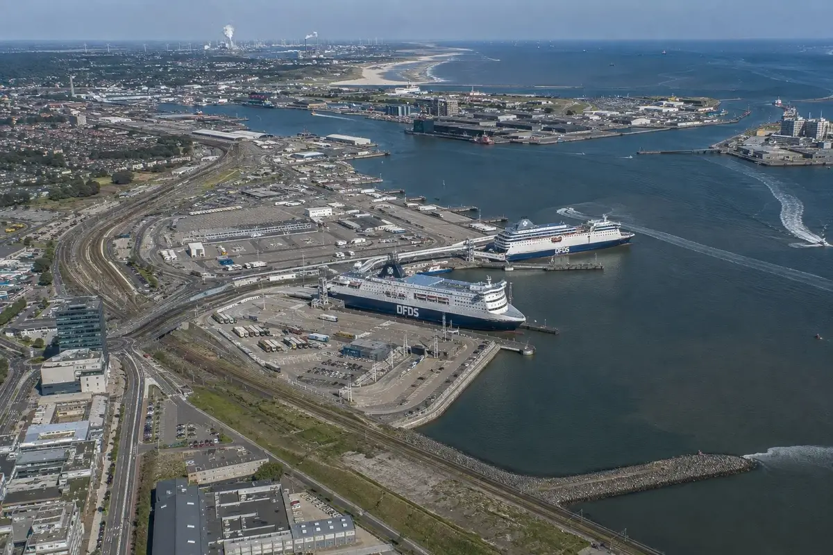 IJmuiden veerboothaven en veerbootterminalzone