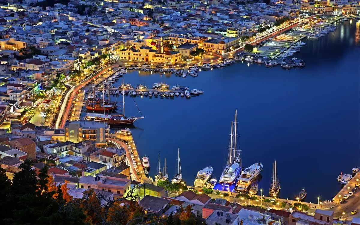 Veerbootbestemming Kalymnos in Griekenland