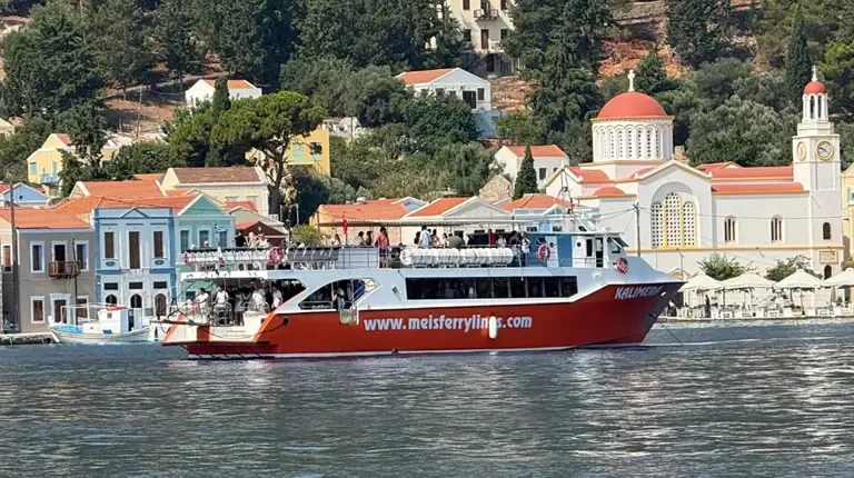 Veerbootbestemming Kastellorizo in Griekenland