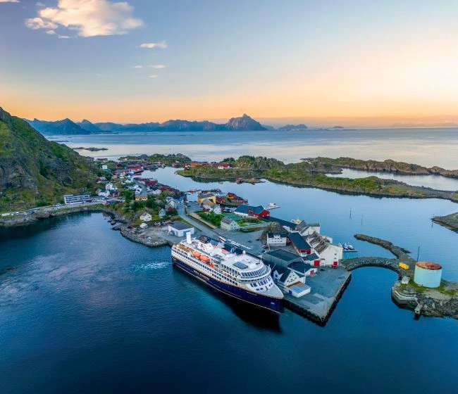 Veerbootbestemming Kirkenes in Noorwegen