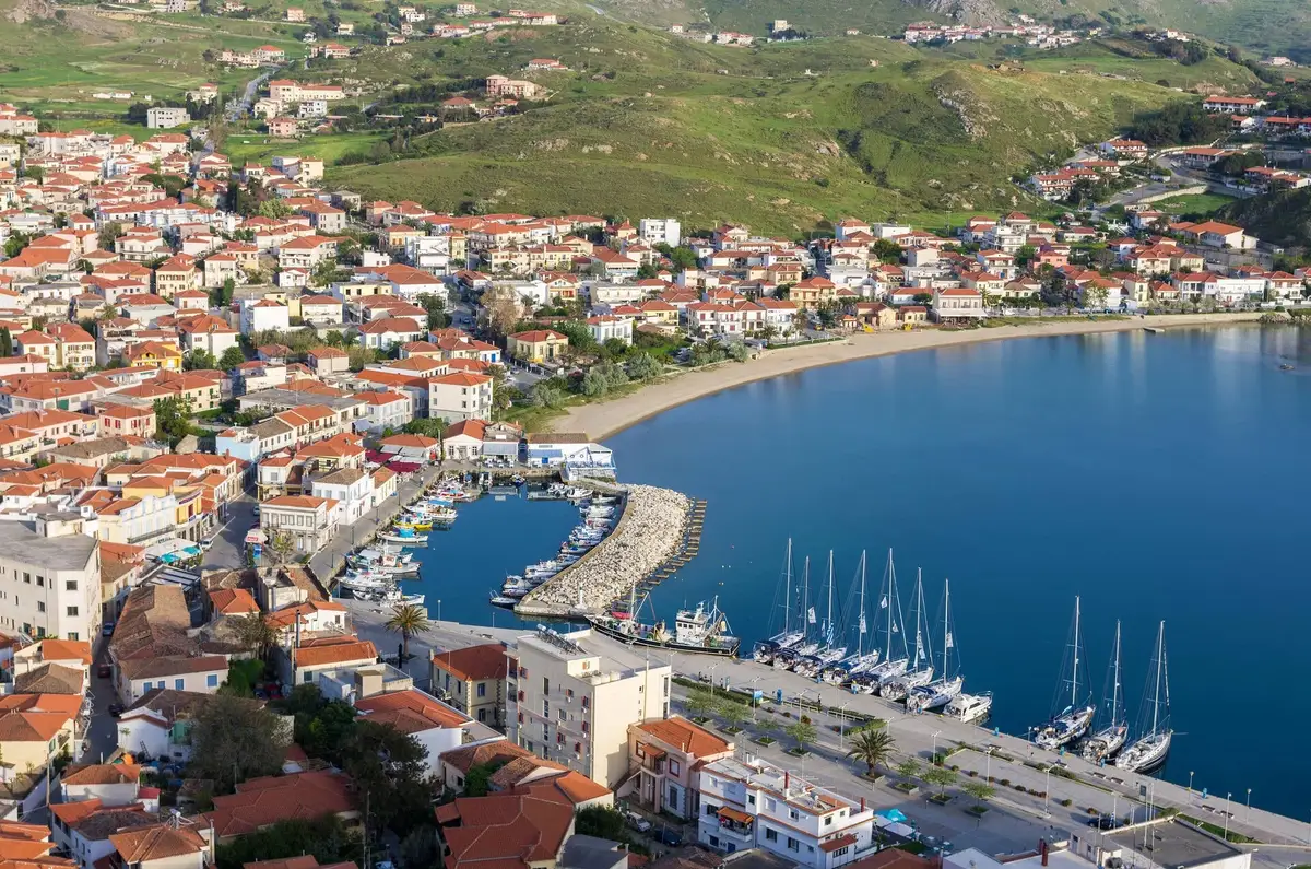Veerbootbestemming Lemnos in Griekenland