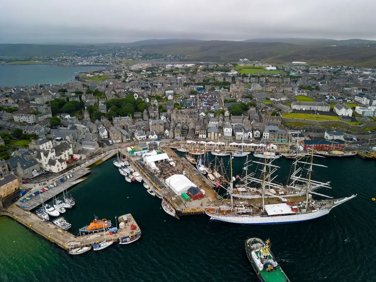 Veerbootbestemming Lerwick in Verenigd Koninkrijk