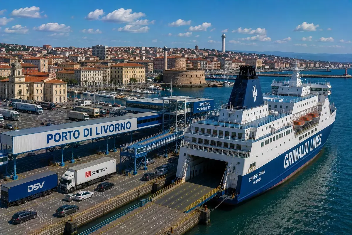 Livorno veerboothaven