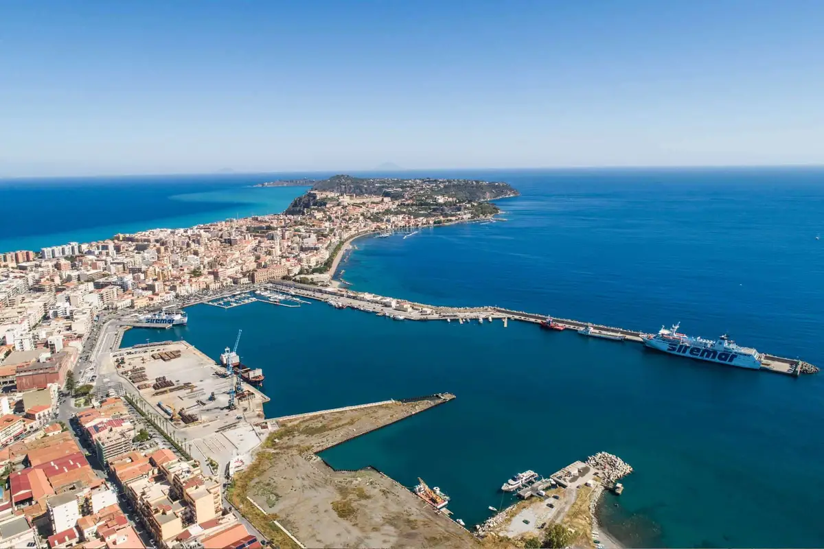 Veerbootbestemming Milazzo in Italië