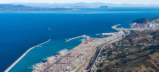Nador veerboothaven in Noord-Marokko