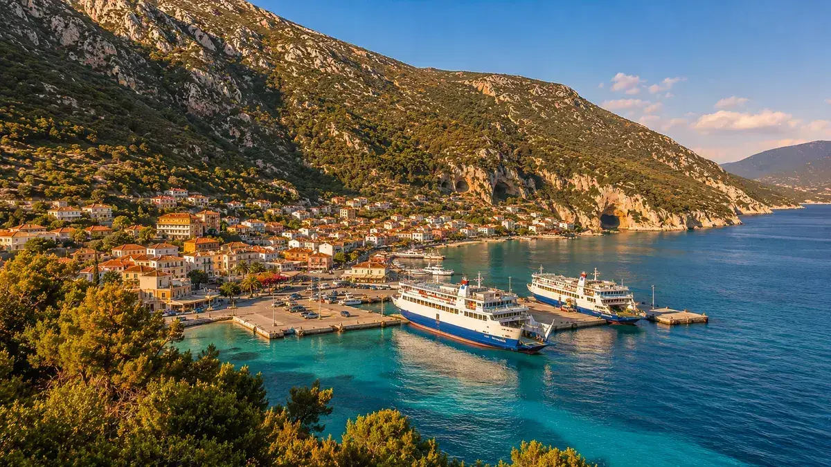 Veerbootbestemming Sami (Kefalonia) in Griekenland