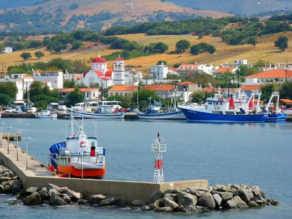 Veerbootbestemming Samothrace in Griekenland