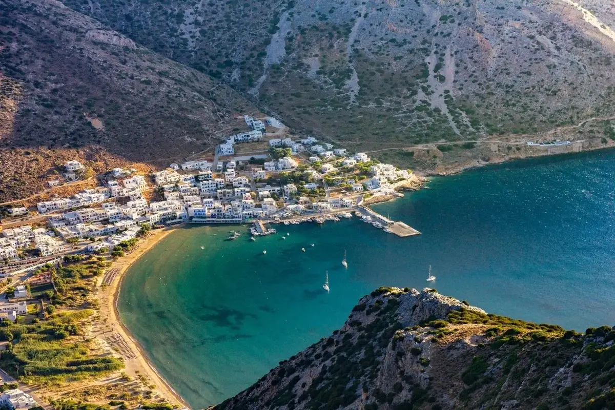 Veerbootbestemming Sifnos in Griekenland