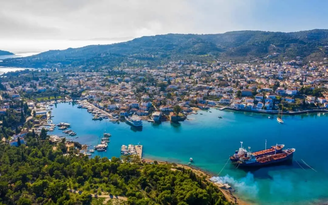 Veerbootbestemming Spetses in Griekenland