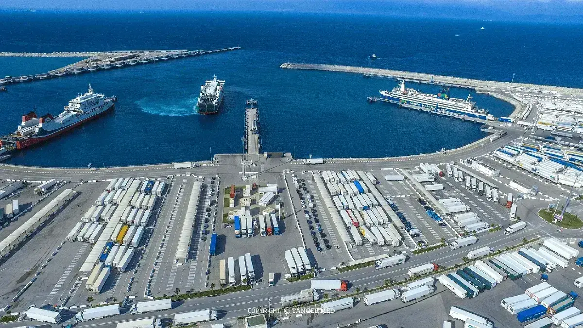 Veerbootbestemming Tangier Med in Marokko