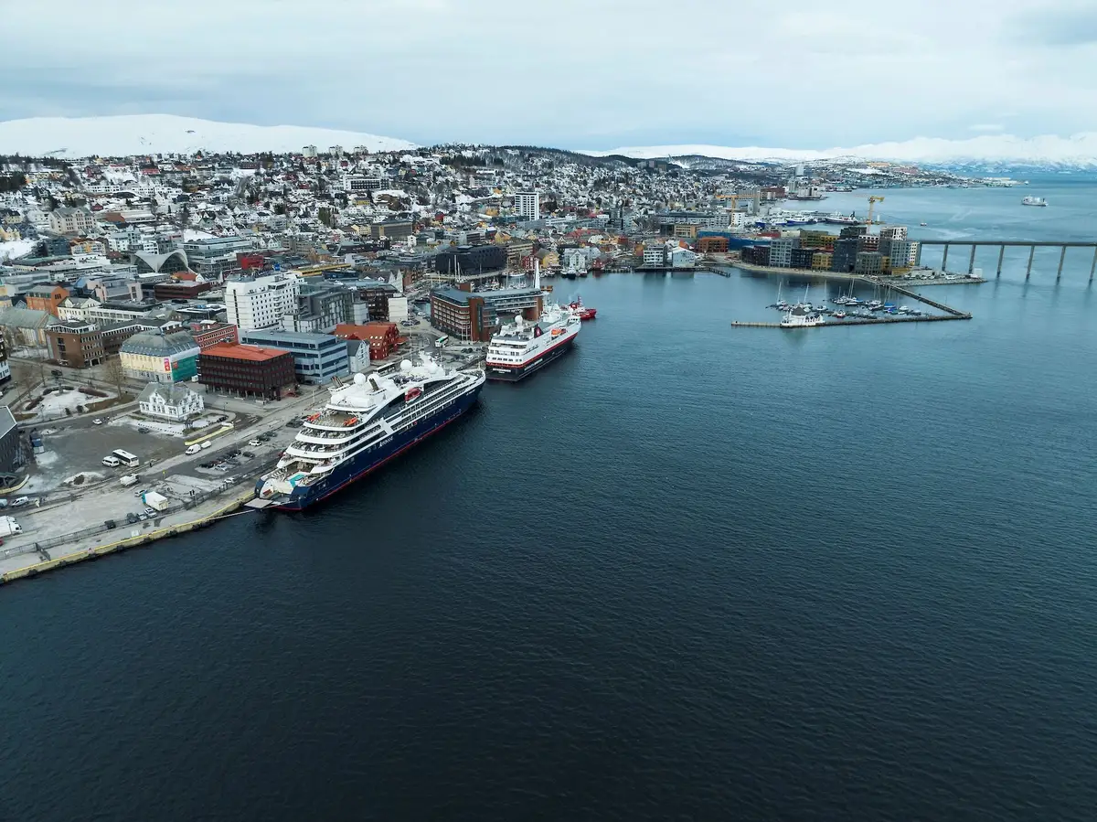 Veerbootbestemming Tromsø in Noorwegen
