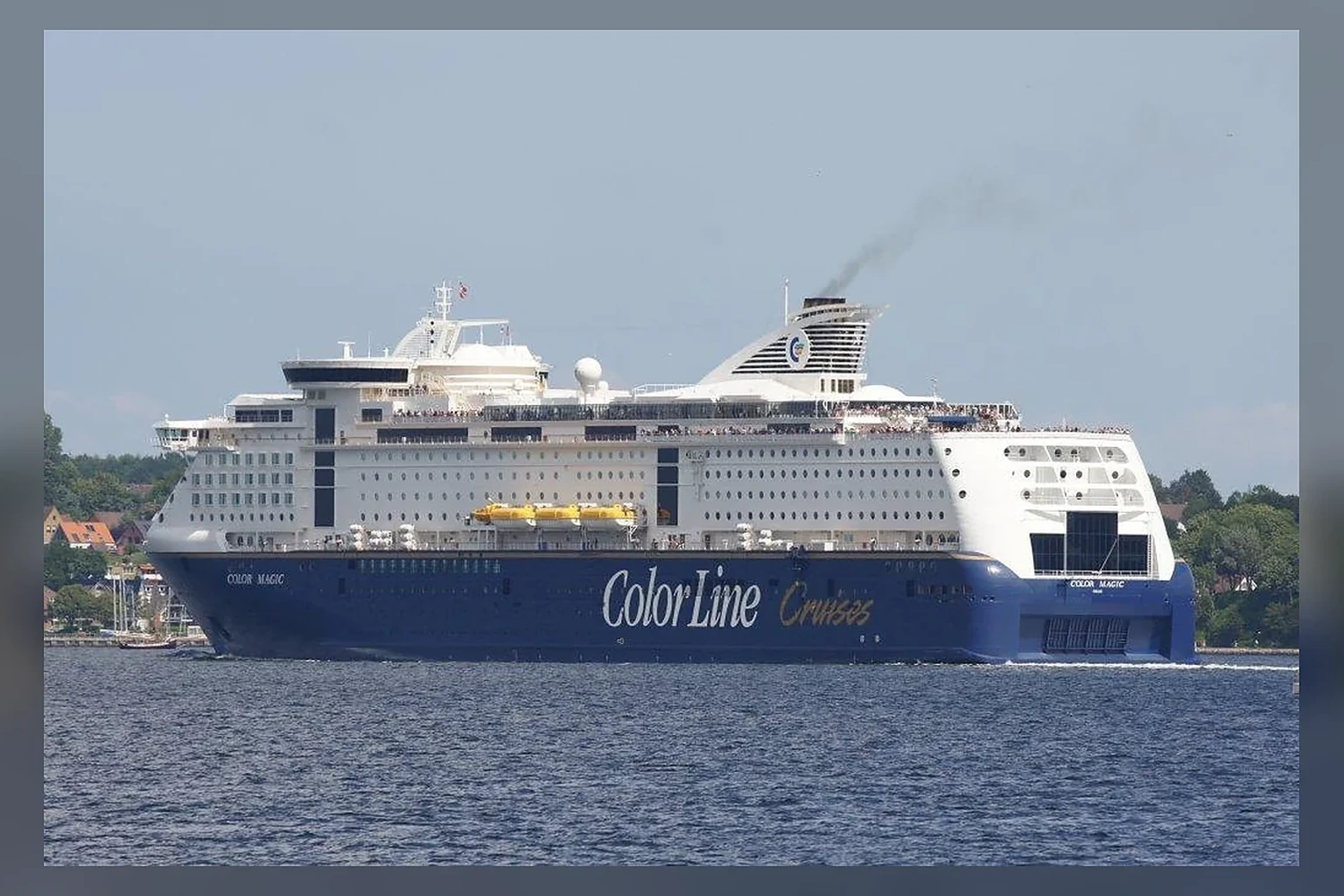 Veerboot van Color Line tussen Scandinavië en continentaal Europa