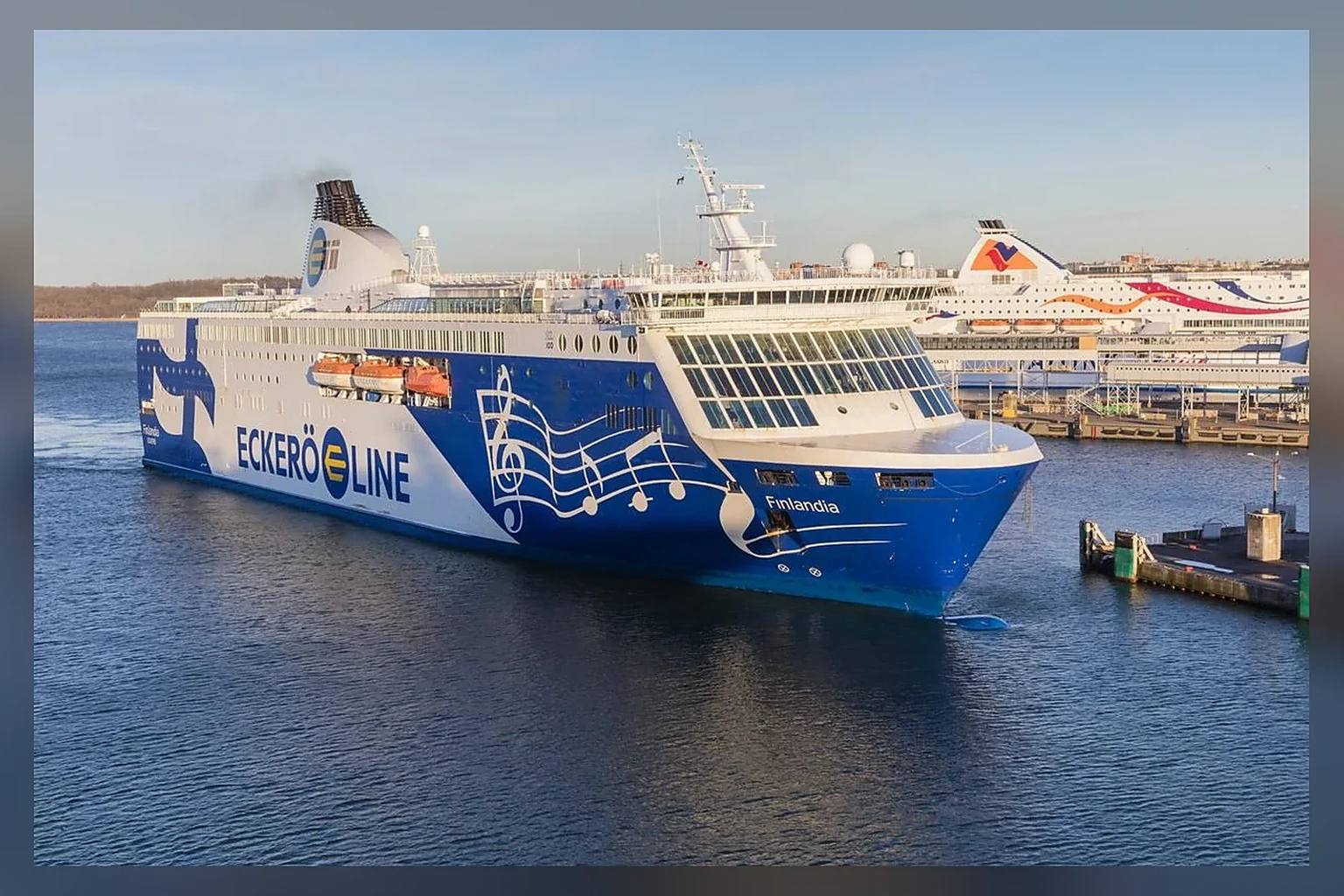 Eckerö Line passagiersveerbootovertocht de Golf van Finland