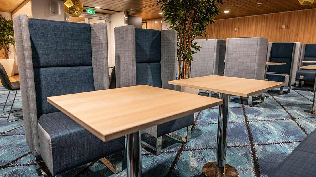 passagierslounge aan boord van Eckerö Line